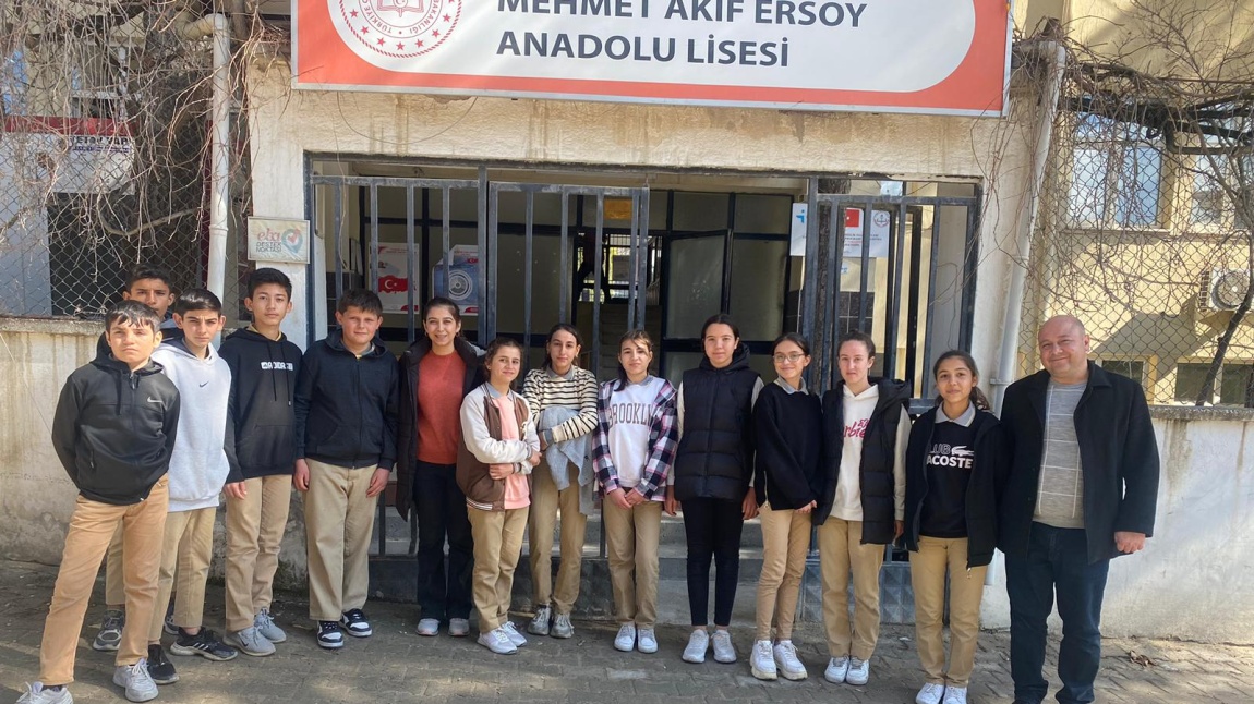 Çortak Ömer-Nimet Kahraman Ortaokulu 8. Sınıf Öğrencileri Okulumuzu Ziyaret Etti